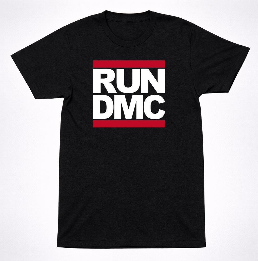 Футболка Run DMC Хип-Хоп Рэп Легенда Классический Логотип 80-е 90-е Old School Рэп Футболка