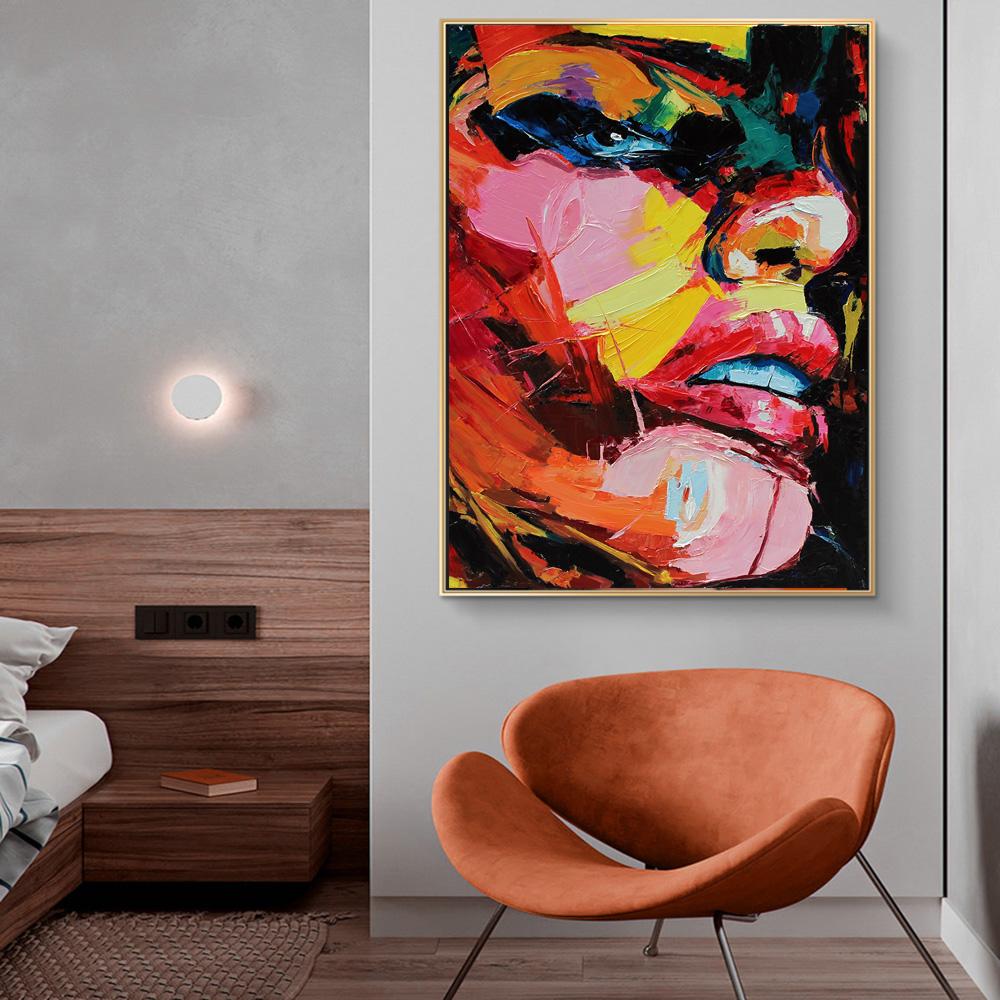 Абстрактное искусство граффити, красочные девушки, лица, холст, картины на стене, художественные постеры и принты, уличные художественные картины, домашний декор