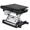 Lab Lift Stand Table Black Aluminum Automatic Leveling Rotatable Scientific Lifting Platform for