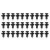 Nylon Bumper Fasteners Fender Rivet Clips 30PCS 8mm Universal Auto Clips & Fastener for Bumper