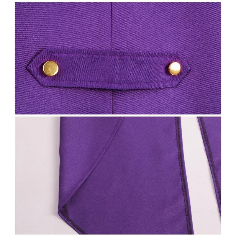 Детский винтажный фрак в стиле стимпанк, куртка, готический викторианский сюртук, костюм для косплея, костюм на Хэллоуин, платье