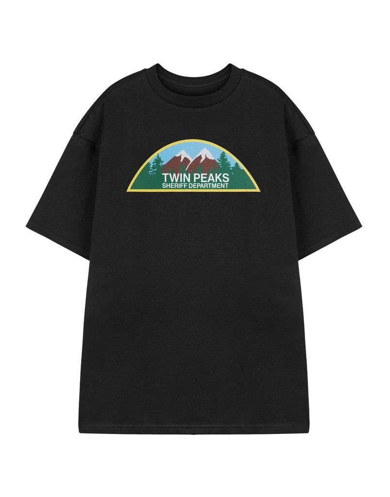 Twin Peaks Short Sleeved TShirt Unisexs Black Official Merch