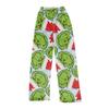 Women's Fashion Casual Christmas Printed Pants Plush Casual Pants