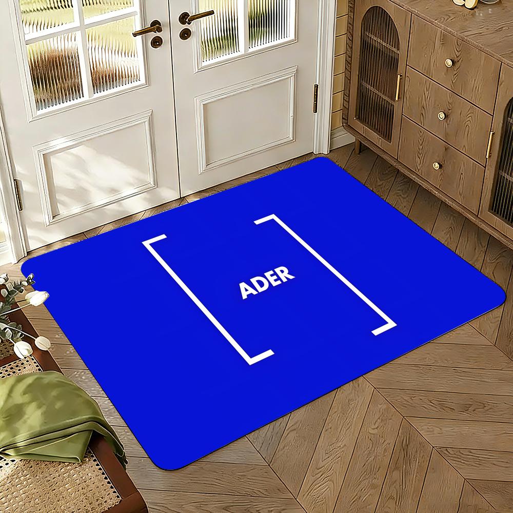 ADER A-ADERS ERROR Floor Mat Floor Mat Soft Flannel Non-Slip Door Rug for Living Room