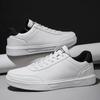2025 Men White Shoes Couple Casual Skateboard Shoes Comfortable Sneakers Lightweight Walking Women Tenis Shoes Plus Size 36-46