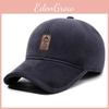 Sports Classic Men Style Baseball Cap With Wool Lining Windproof Warm And