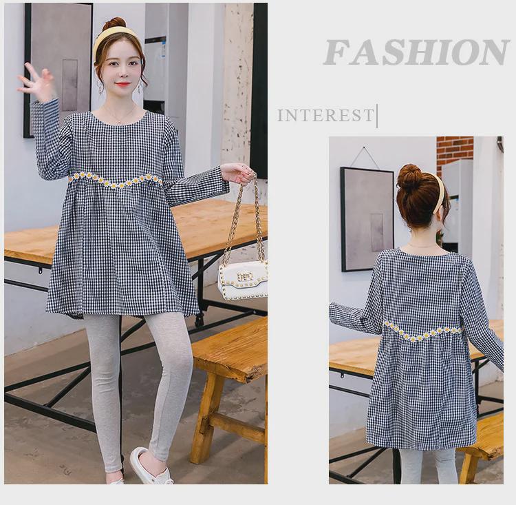 Maternity Autumn Fashion 2022: Stylish Loose Tops & Skirts for Plus-Size Women