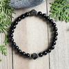 Black Tourmaline Obsidian Bracelet Men And Women The Ideal Choice Of Gift