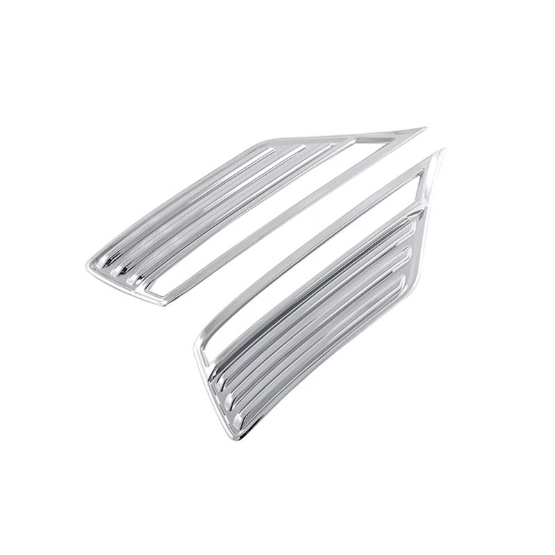 2 шт. для Toyota Land Cruiser 300 LC300 2022 2023, задний бампер автомобиля, противотуманные фары, накладка на рамку, крышка