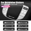 3D Personality Mark Stickers Car Interior Decoration Decorate Sticker For Mercedes Benz AMG W205 W204 W206 W213 W212 W211 W222 W