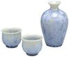 Aito Kyoto Kiyomizu Touan Otaku Sake Flower Crystal Silver KTA835 Ware, Ware, Kiln, Cup, Design, Wisteria,