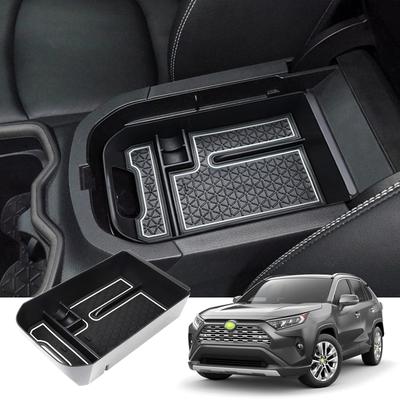HUAHAO Центральная консоль для нового Toyota PHV Интерьер Мелкие предметы ABS USB Без дребезжания Бокс/Лоток RAV4/RAV4 (50-я серия), Детали, Аксессуары, Хранение, Материал,