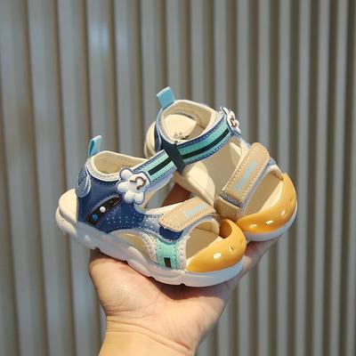 Детские мультяшные сандалии детская функциональная обувь мужская и женская для детей среднего и маленького возраста пляжная обувь баотоу обувь для малышей