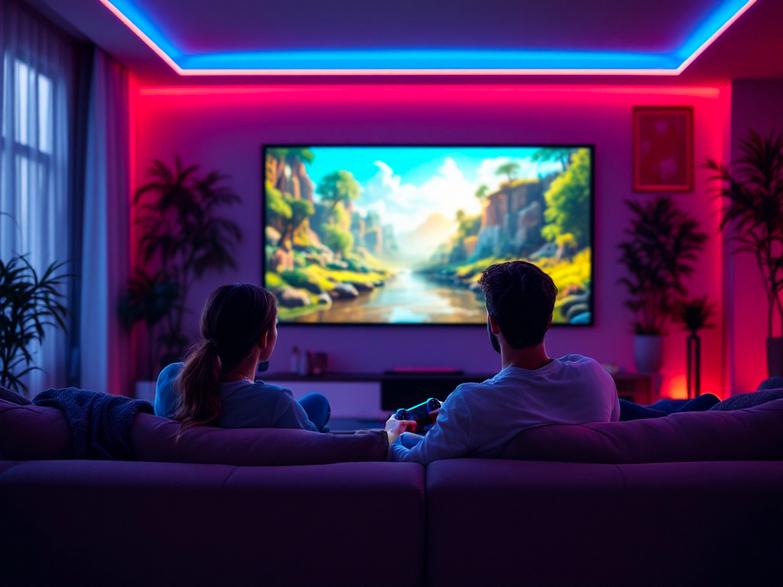 Philips gamepix 800 smart projector black
