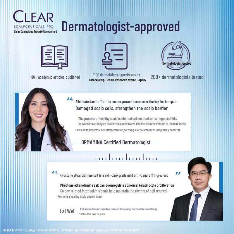 Clear Scalp Science Кондиционирующий шампунь против перхоти