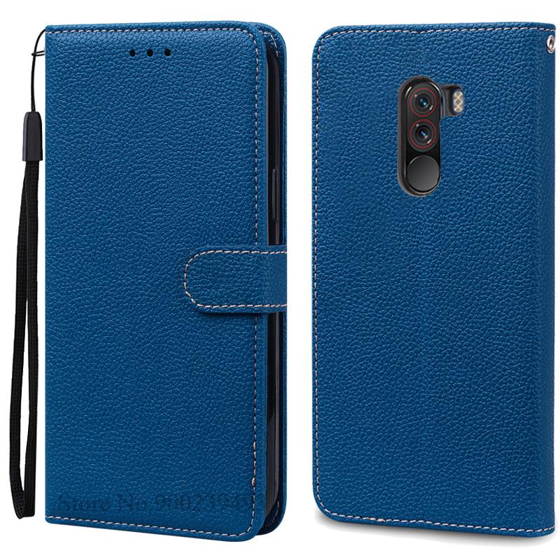 For Xiaomi Pocophone F1 Case Shockproof Wallet Flip Case For Poco F1 Cover Xiaomi Mi Poco Phone F1 Poko F1 PocoF1 Phone Cases
