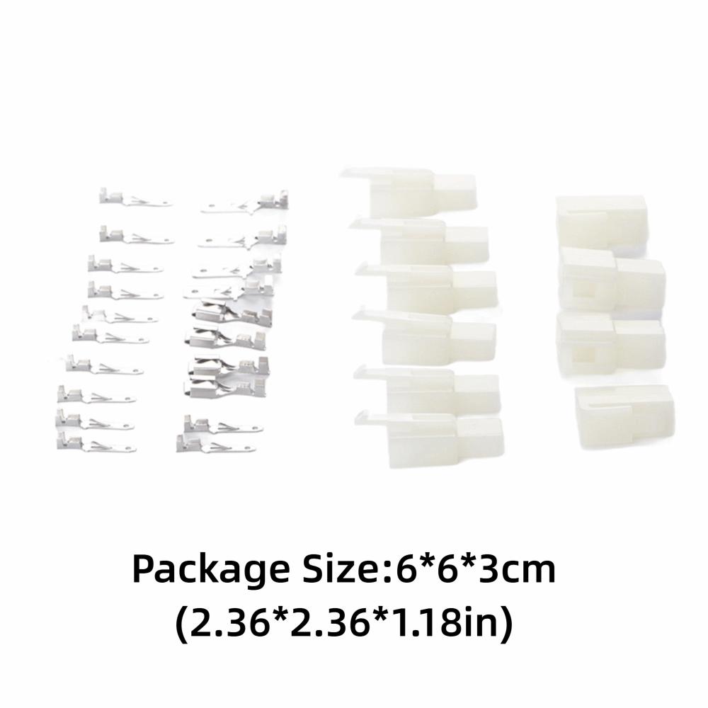 2 Set Electronic Controller Plug Connector Female Male Connector Pin Connector Pin Set Motorcycle