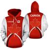 Канада толстовка с капюшоном Maple Leaf 3D Printed Hoodie для мужчин и женщин Oversize Толстовки Street Fashion Hooded Kids Sports Pullover Y2k Clothes