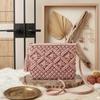 Bohemian style women's handmade woven single shoulder bag - summer beach tote bag, suitable for travel and leisure outings, ethnic style tote bag.
