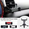 Universal Car Phone Holder Air Vent Phone Mount For Mini Cooper R55-R61 F54-F57 R50 R52 R53 Clubman Countryman Car Accessories