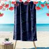 Elegant peacock feather reverie Print beach towel, quick drying, suitable for travel, outdoor sports, jogging, the beach and swimming, gift
