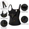 Women Sauna Sweat Vest Waist Cincher Body Shaper Belly  Shapewear Neoprene Waist Trainer Corset EMA