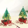 Paper 3D Pop UP Gift Card Foldable Appreciation Card Message Card  Christmas Decorations