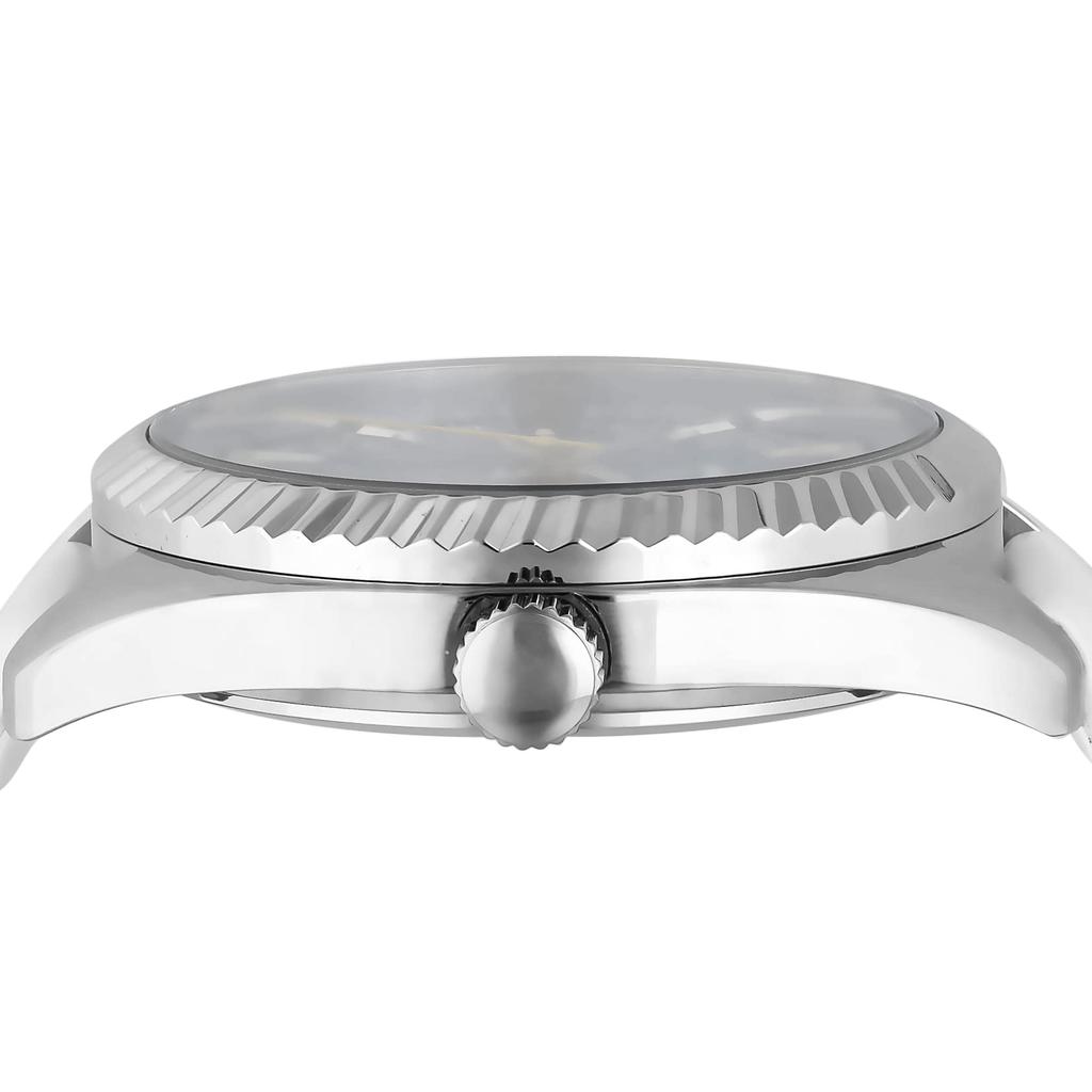 Часы Saint Seiya Collaboration Hyuga Model Collaboration Blue Dial Stainless Steel Quartz 38MM Regular Guarantee White [Angel Clover] GR39S-CYG