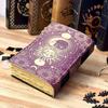 Sun Moon Vintage Leather Journal for Men & Women Grimoire Book of Shadows