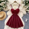 Летние женские V-образный вырез сексуальные бретельки мини короткие сексуальные клубные вечерние платья