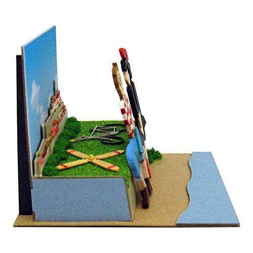 Sankei Studio Ghibli Мини Служба доставки Кики Томба и Кики Масштаб 1:144 Бумажная модель MP07-85