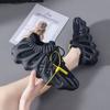Women Running Shoes Breathable Mesh Chunky Platform Cushion Sole Lightweight Non-Slip Outdoor Walking Shoes Casual Fashion Trendy Sneakers