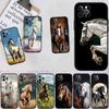MY11 Мягкий чехол для телефона с принтом 'Fine Horse' для Samsung Galaxy S20 S21 S22 Ultra FE + Plus A21S A22 A24 A25 A26 A30 A30S A31