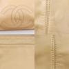 Chanel COCO Mark Shoulder Bag Beige Lambskin Women Used