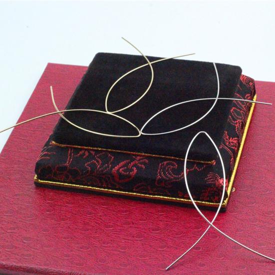 Женские Длинные Крестовые Рыбные Линии Серьги Ручной Работы Художественные Ювелирные Изделия Подарок