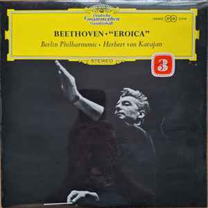 LP Пластинка ЛЮДВИГ ВАН БЕТХОВЕН , БЕРЛИНСКИЙ ФИЛАРМОНИЧЕСКИЙ ОРКЕСТР - "Героическая" 138802 Deutsche Grammo Великобритания Классика Б/У