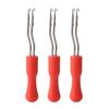 Double Size Metal Crochet Needle Portable Plastic Grip Professional Braiding Tool for Wigs