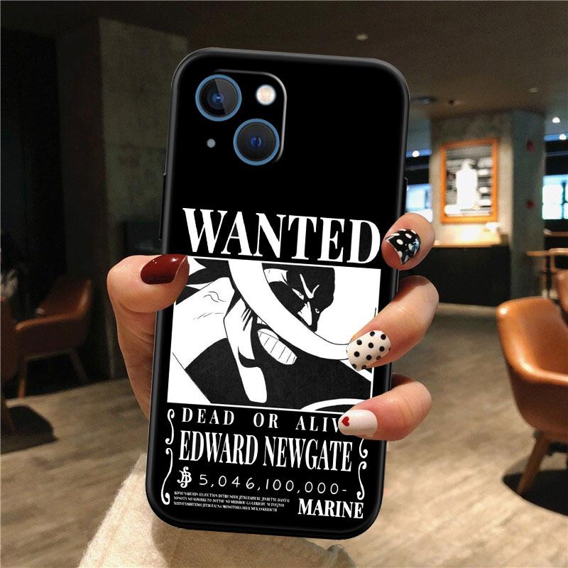 TR25 One Piece Edward Newgate New High-End Shell Phone Case for iPhone SE X XS XR 16E 11 17 Pro Max 8 7 6 6s Plus Air