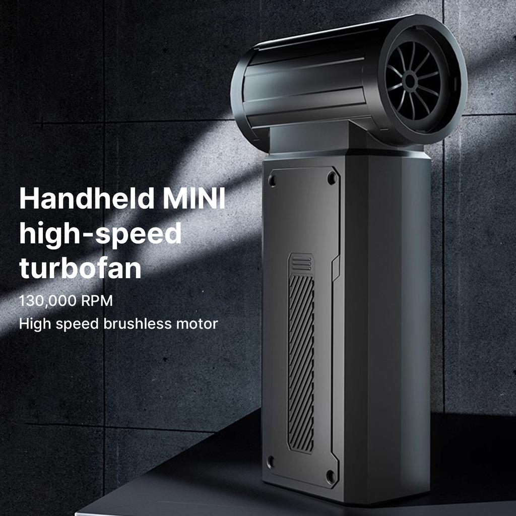 Электрический пылесос 130000 об/с Бесщеточный двигатель 4 скорости ветра Регулируемый турбовентилятор Встроенный 2x2000 мАч