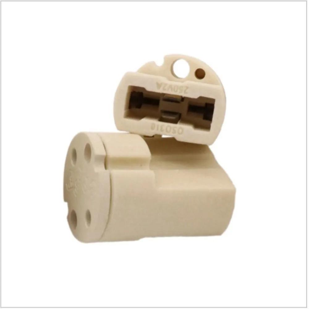 Ceramic G9 Lamp Socket 110-220V 3A with Cable Wires