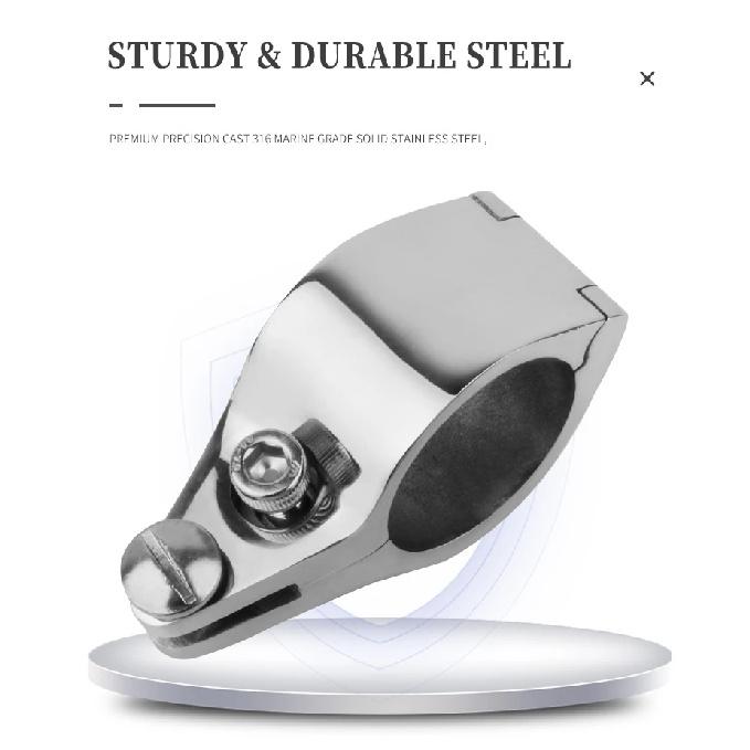 4PCS 316 Stainless Steel Boat Jaw Slide Bimini Top Fitting 22mm 25mm 30mm 32mm Marine Hardware Accessories