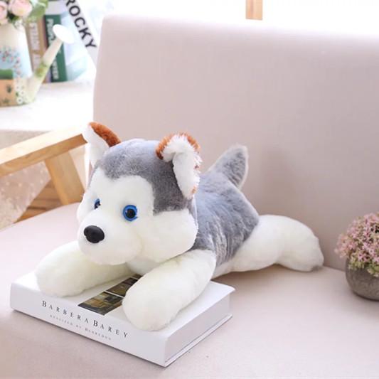 45 см милая плюшевая игрушка собака мягкая милая игрушка собака хаски детская кукла кавайное животное подарок украшение для дома Crea