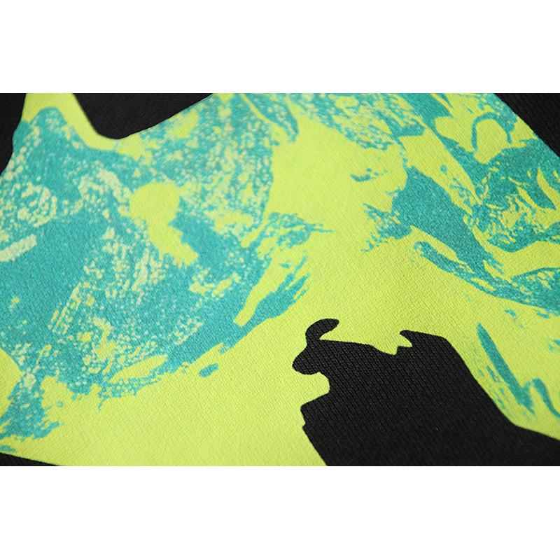 1302 Off-White 2025 Autumn/Winter New OW Hollow Graffiti Arrow Pattern Printed Men's and Women's Zipper Hoodie