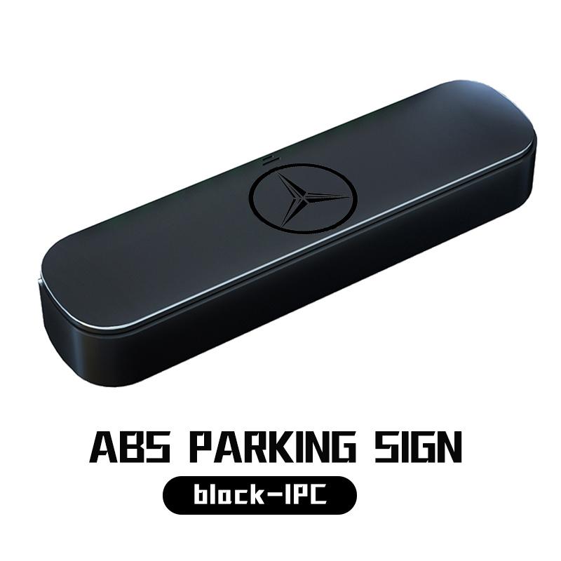 FRDN3 Hidden Mobile Phone Number Plates Car Temporary Parking Signs Accessories For Benz CITAN VITO SPRINTER CLS SLK Sport ML C200