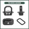 Aluminum Tie Down Anchors Truck Bed Side Wall Anchor fit for 2007-2023 Chevy Silverado GMC Sierra 2015-2023 Chevy Colorado GMC Canyon Truck Bed Car