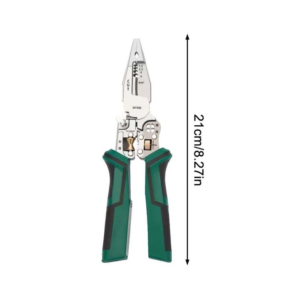 Metal Wire Stripper 10-in-1 Cable Electrician Stripper Wireman Maintenance Tool