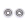 6*25*7Mm F Type Plane Plastic Pulley Flat Package Bearing 626Zz Bearing Wheel For Door Window Bearing Wheel