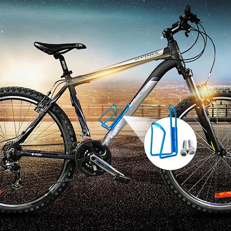 Флягодержатель для велосипеда из алюминиевого сплава, легкий держатель для велосипедной бутылки, крепление для велосипедной бутылки с винтами, держатель для бутылки для шоссейного велосипеда