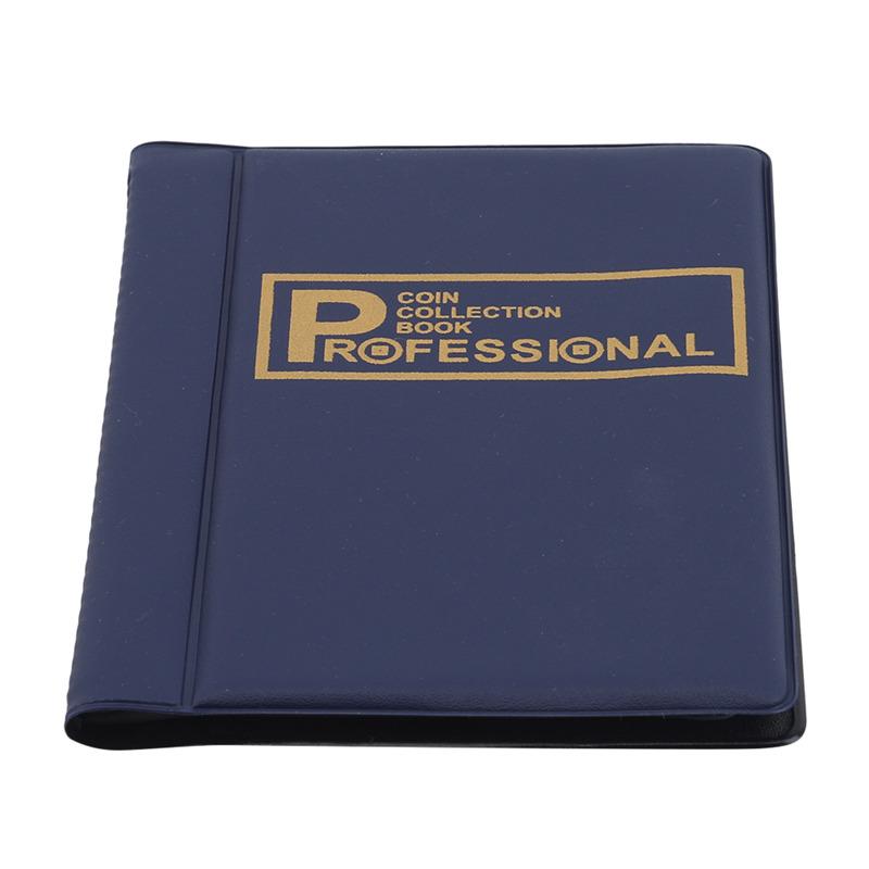 480/120 Книга для хранения монет, коллекция памятных монет, альбом, держатели для коллекции, папка-держатель для многоцветных пустых монет