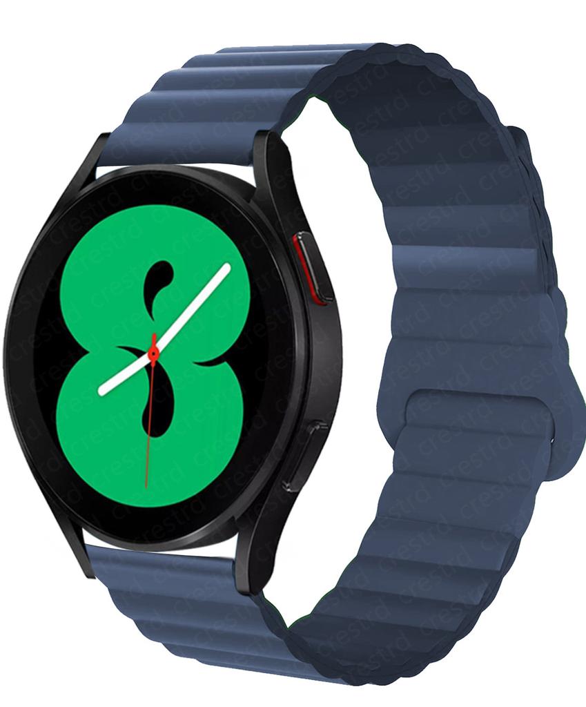 20/22mm Band for Samsung Galaxy Watch 5 Pro/4 6 Classic 46mm 42/active 2 Magnetic Silicone Bracelet Huawei Watch Gt 2/Pro Strap